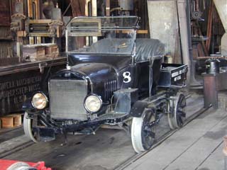 Model T track service vehicle