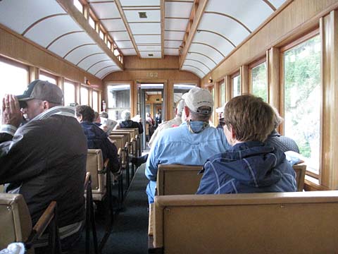 On train